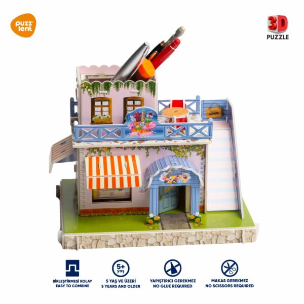 Ice Cream shop 3D puzzle - Görsel 5