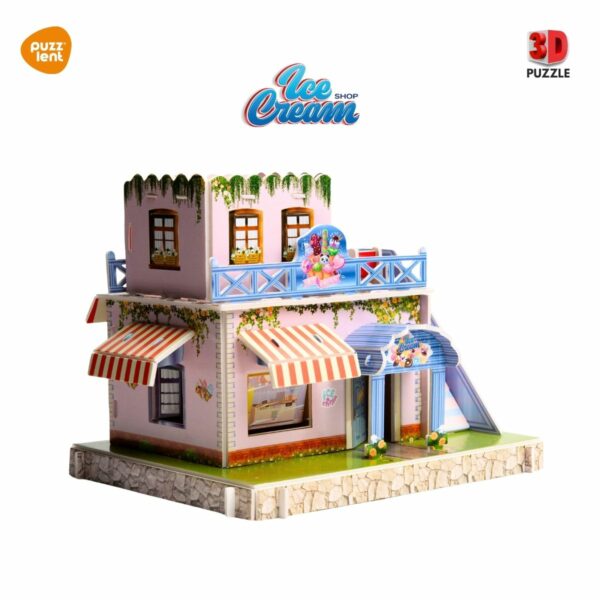 Ice Cream shop 3D puzzle