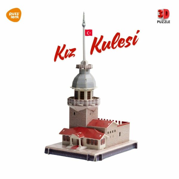 Kız kulesi 3D puzzle