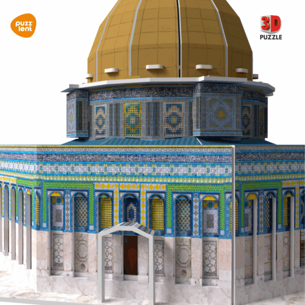 Kubbetü's-Sahre / Dome of the Rock 3D Puzzle - Görsel 4