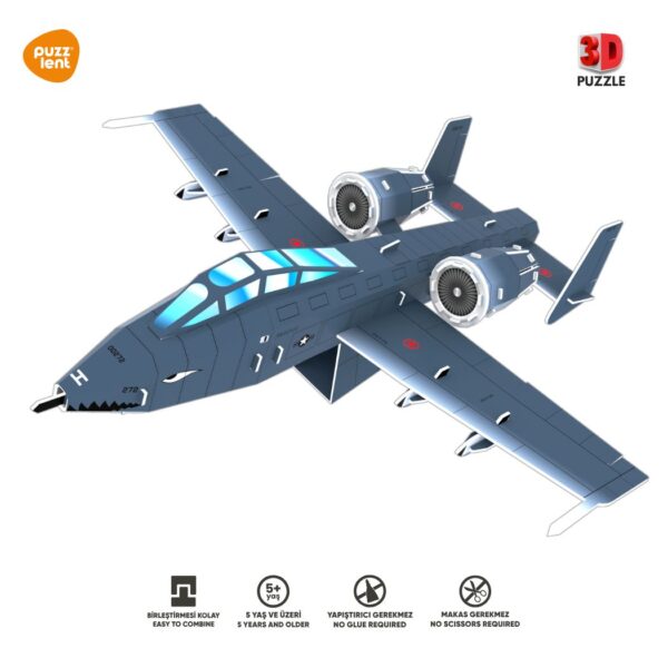 A10 Warthog 3D Puzzle