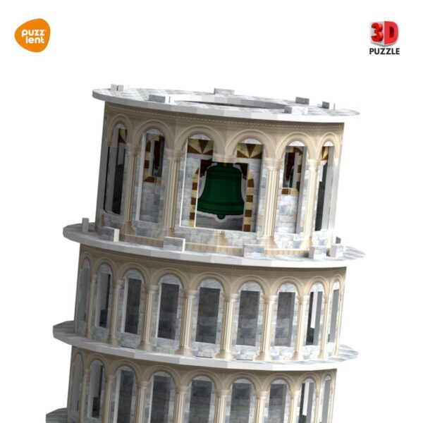 Pisa Kulesi 3D Puzzle – Dünyaca Ünlü Eğik Kuleyi Evinizde İnşa Edin! - Görsel 3