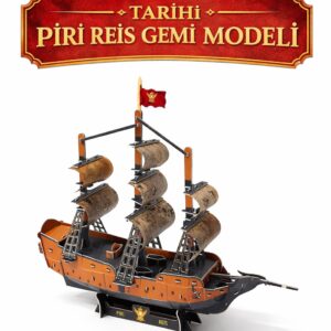 Tarihi Piri Reis Gemisi – 3D Puzzle